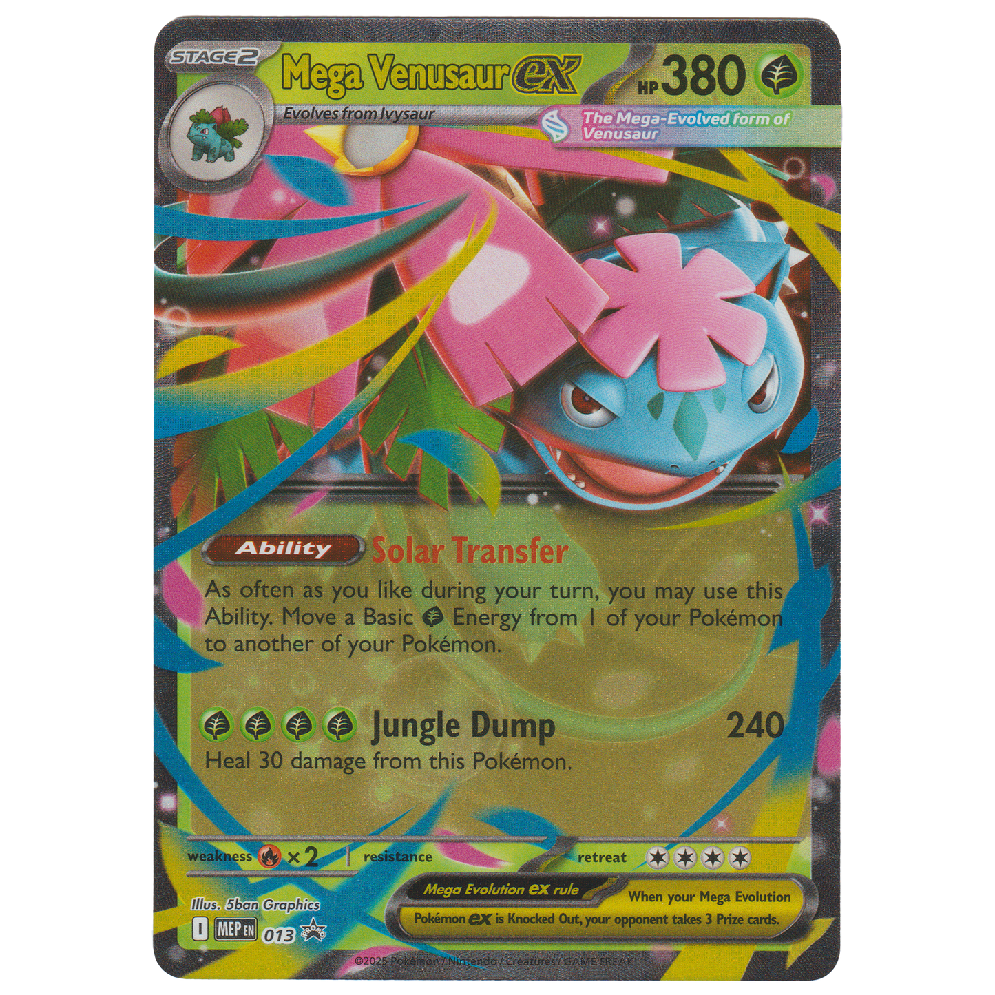 Mega Venusaur ex MEP013