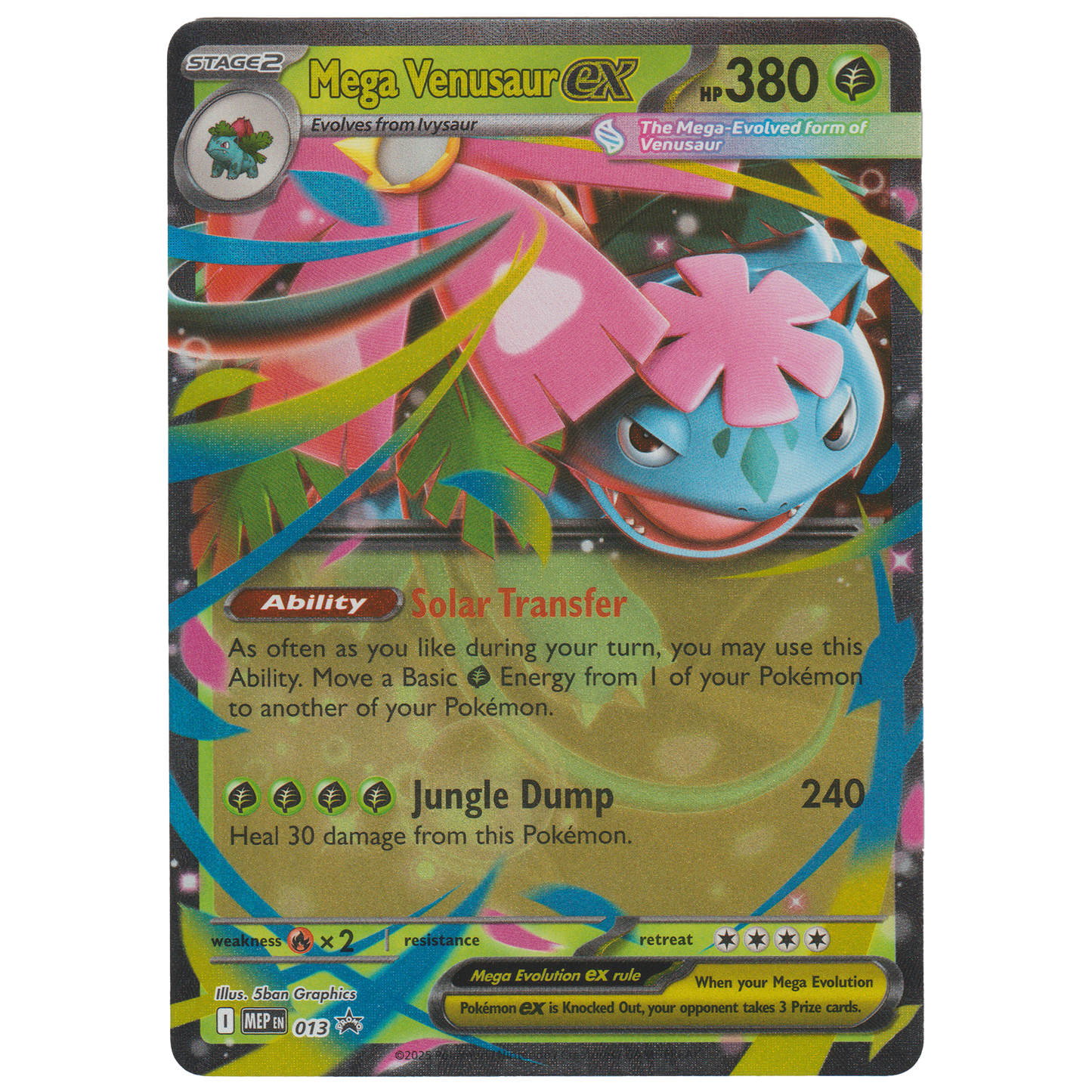 Mega Venusaur ex MEP013