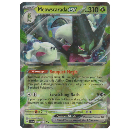 Meowscarada ex 015/193