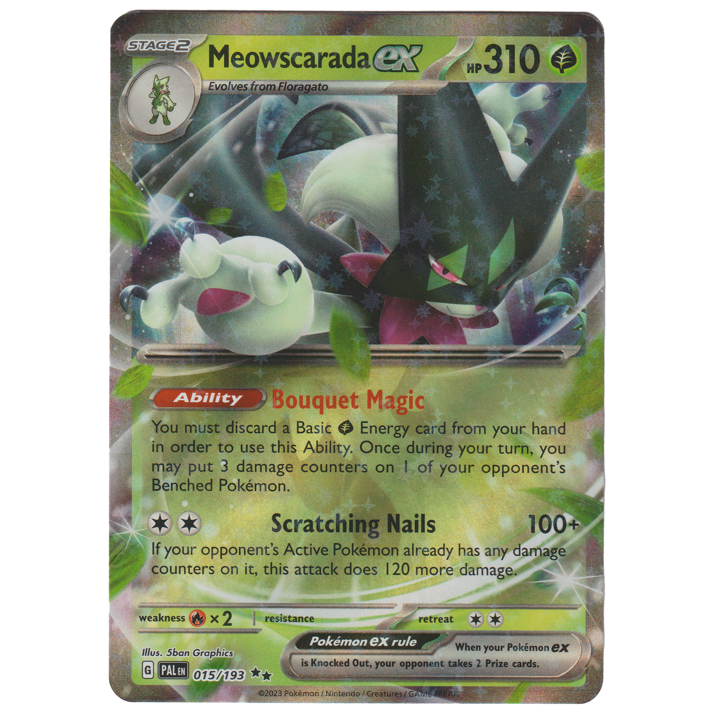 Meowscarada ex 015/193