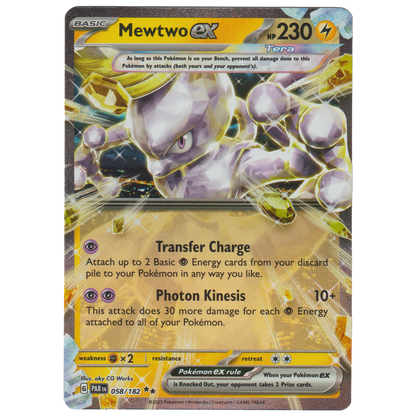 Mewtwo ex 58/182