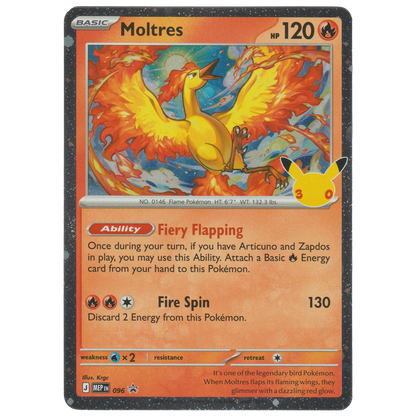 Moltres MEP096 (Cosmos Holofoil)