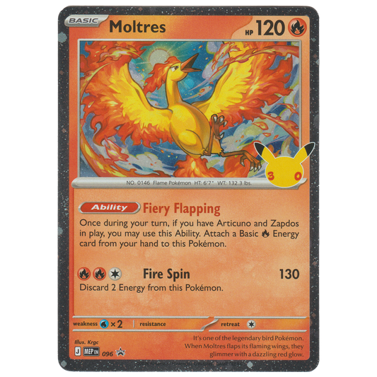 Moltres MEP096 (Cosmos Holofoil)