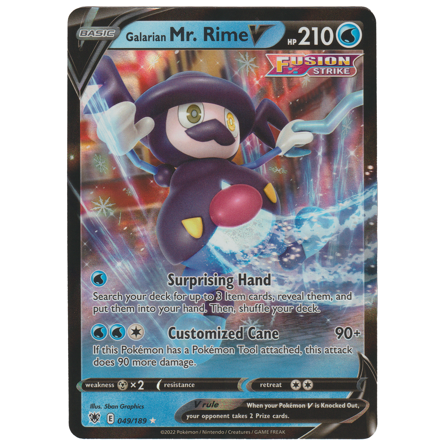 Galarian Mr. Rime V 049/189