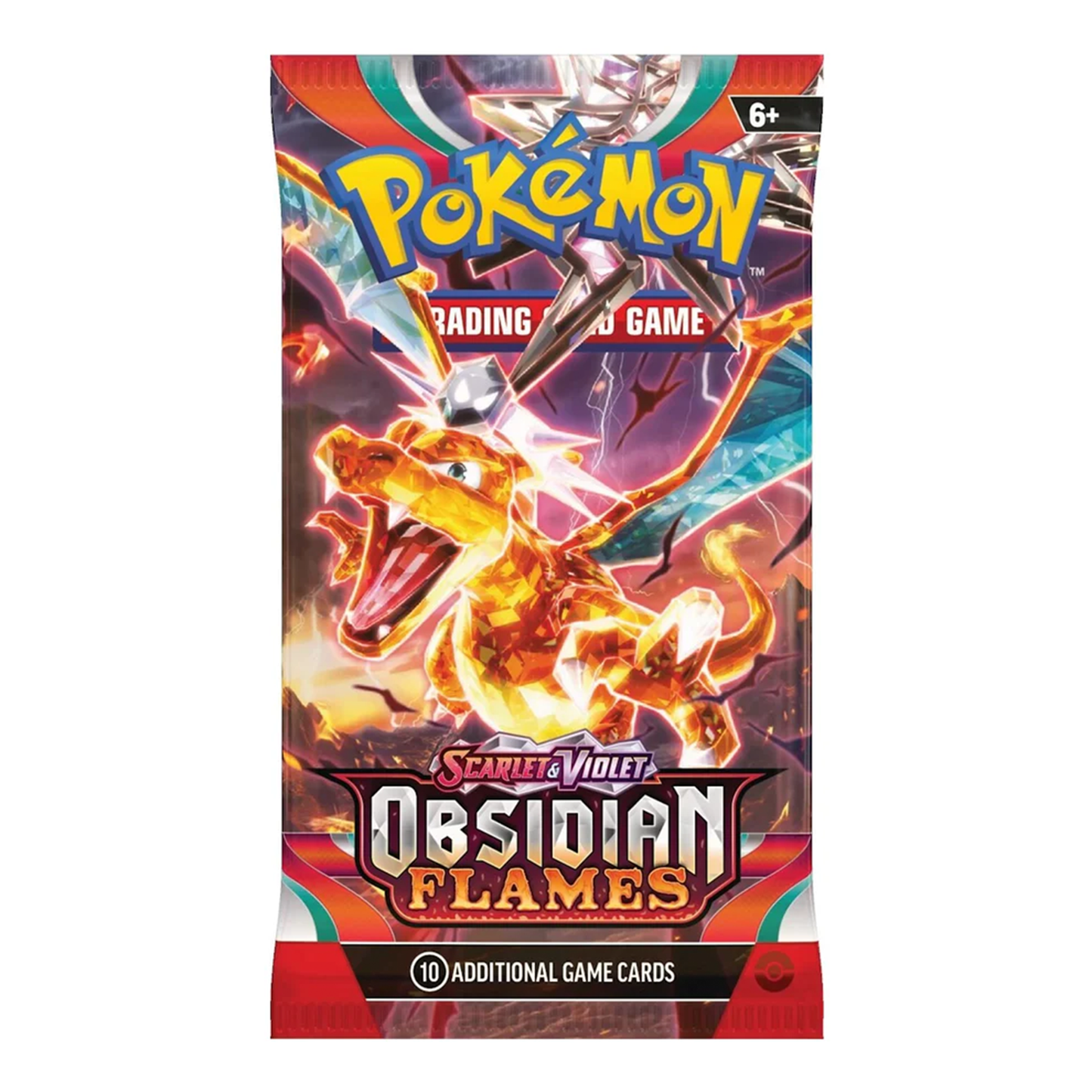 Obsidian Flames Booster Pack (Not Sleeved)