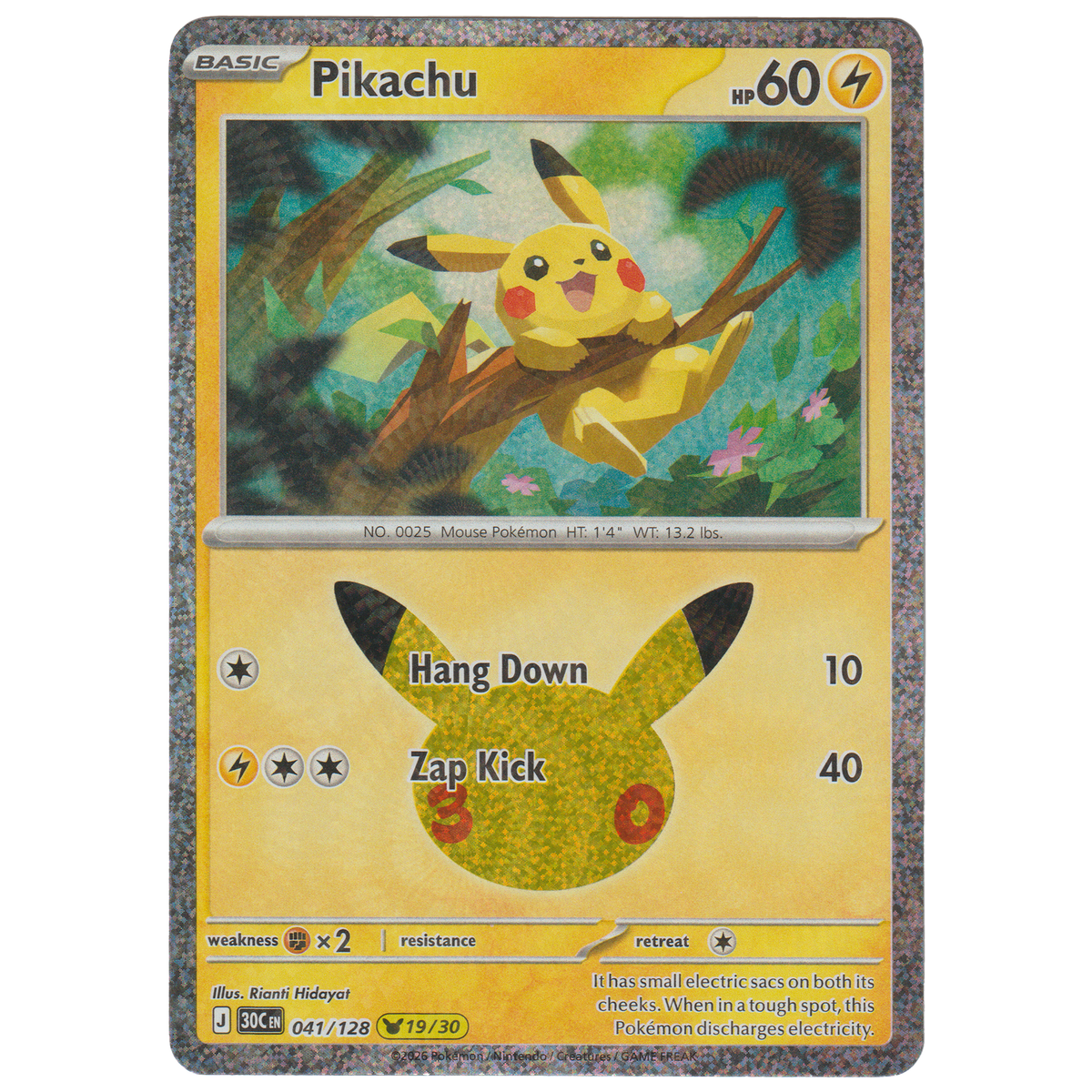 Pikachu 041/128