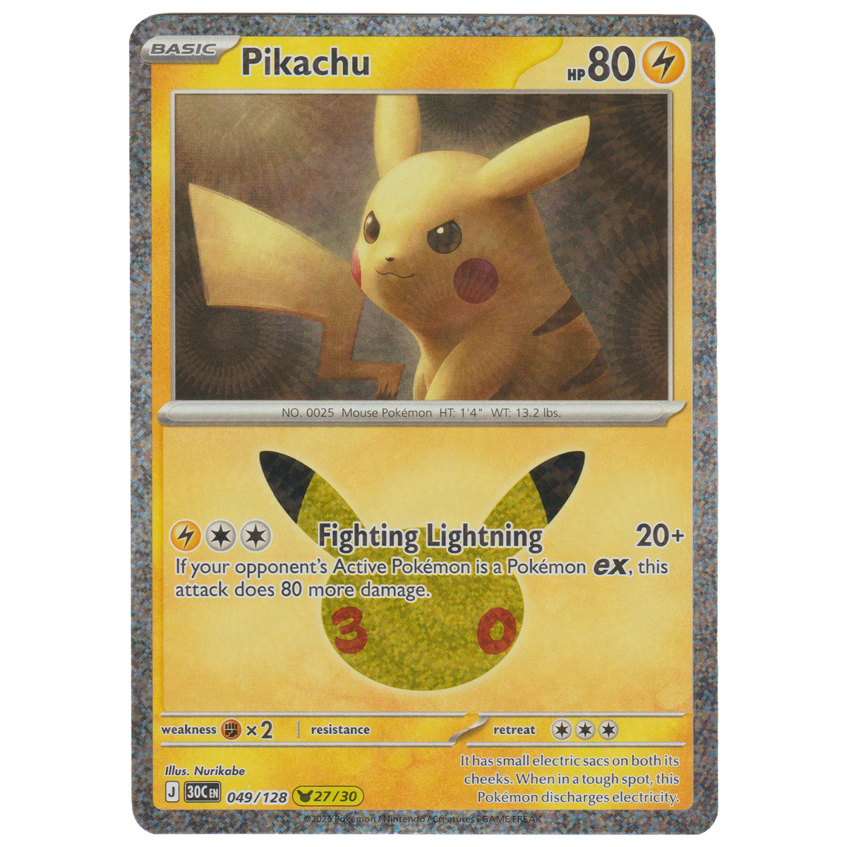 Pikachu 049/128