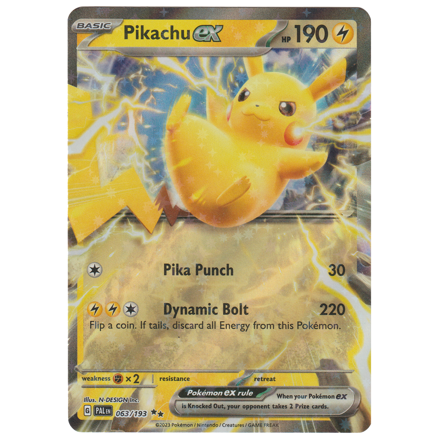 Pikachu ex 063/193