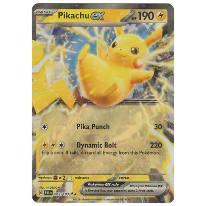 Pikachu ex 063/193