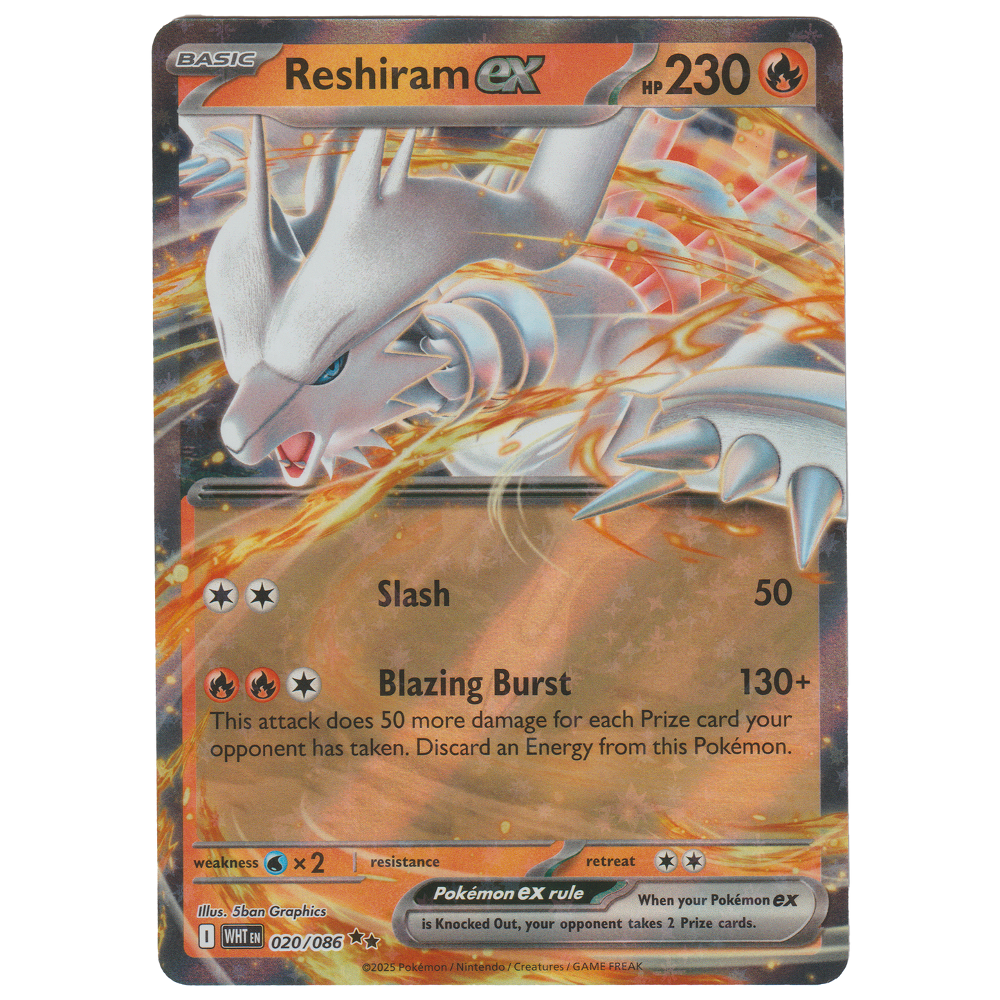 Reshiram ex 20/86