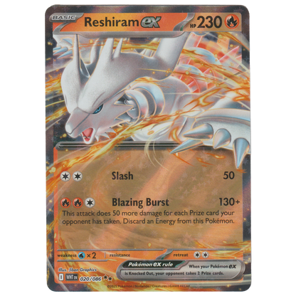 Reshiram ex 20/86