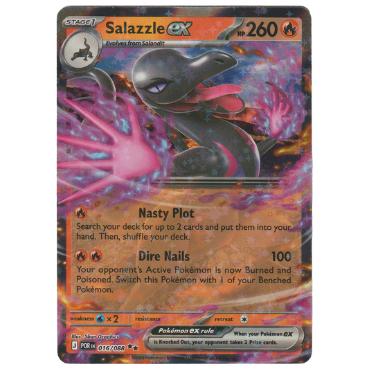 Salazzle ex 016/088