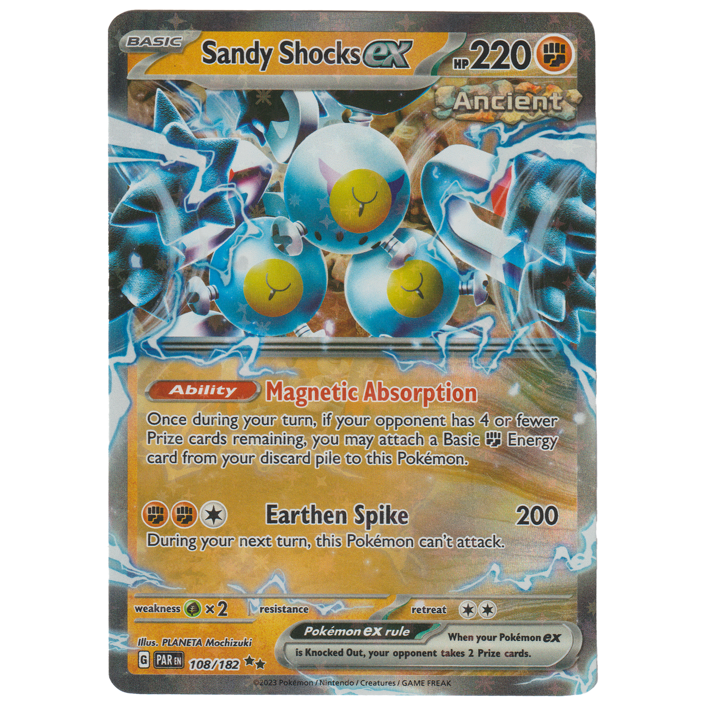 Sandy Shocks ex 108/182