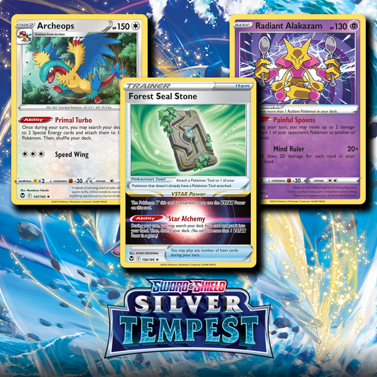 Silver Tempest Bulk Cards (Quad Stone-Zygarde)