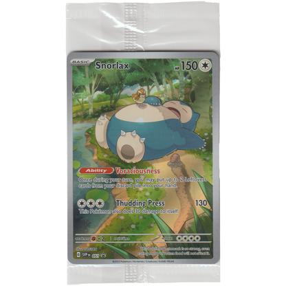 Snorlax SV51 Black Star Promo *FACTORY SEALED*