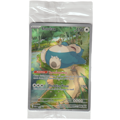 Snorlax SV51 Black Star Promo *FACTORY SEALED*