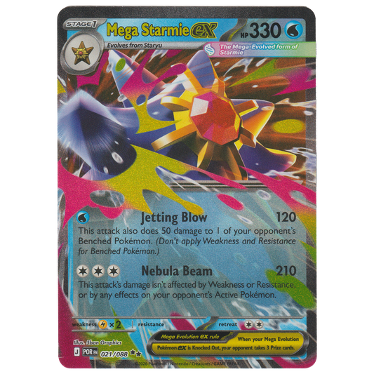 Mega Starmie ex 021/088