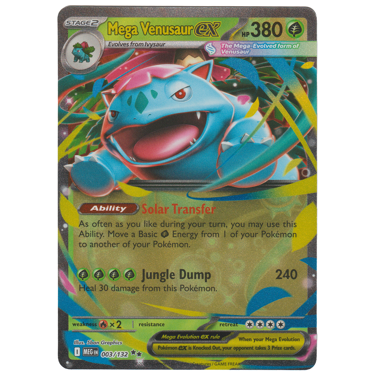 Mega Venusaur ex 3/132