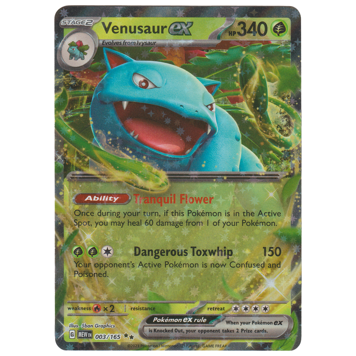 Venusaur ex 3/165