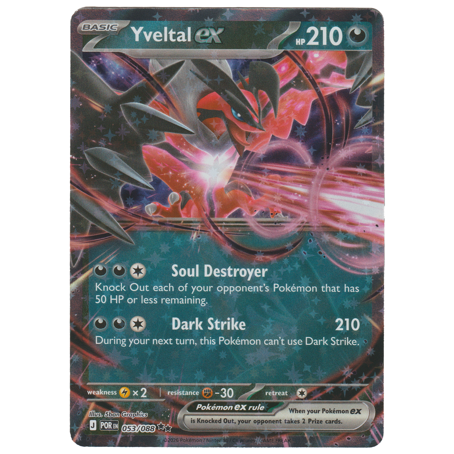Yveltal ex 053/088