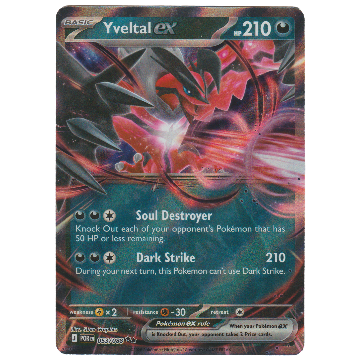 Yveltal ex 053/088